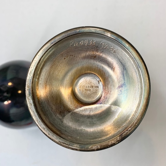 Reed &‎ Barton unpolished silver goblets - Picture 5 of 10